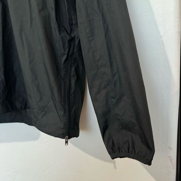 Port Authority Men’s Jacket Black Pullover Windbreaker Jacket Half Zip Large - Picture 5 of 7